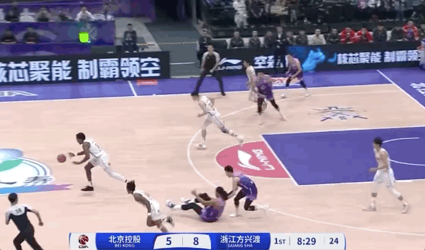 🏀CBA战报：廖三宁24分&萨林杰16+16+9 孙铭徽20+8 北控98-85广厦